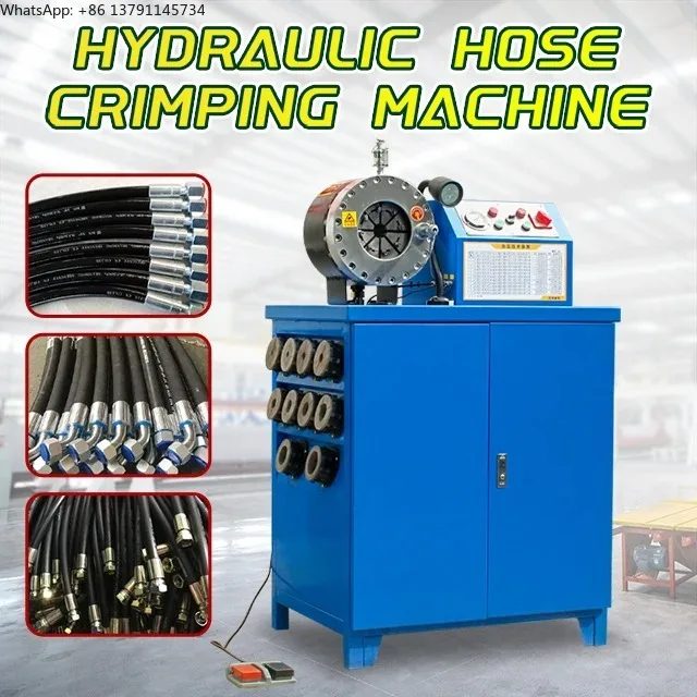

6-51mm Machine With 10 Sets of DiesFully Automatic Hydraulic Hose Crimping Machine Crimper