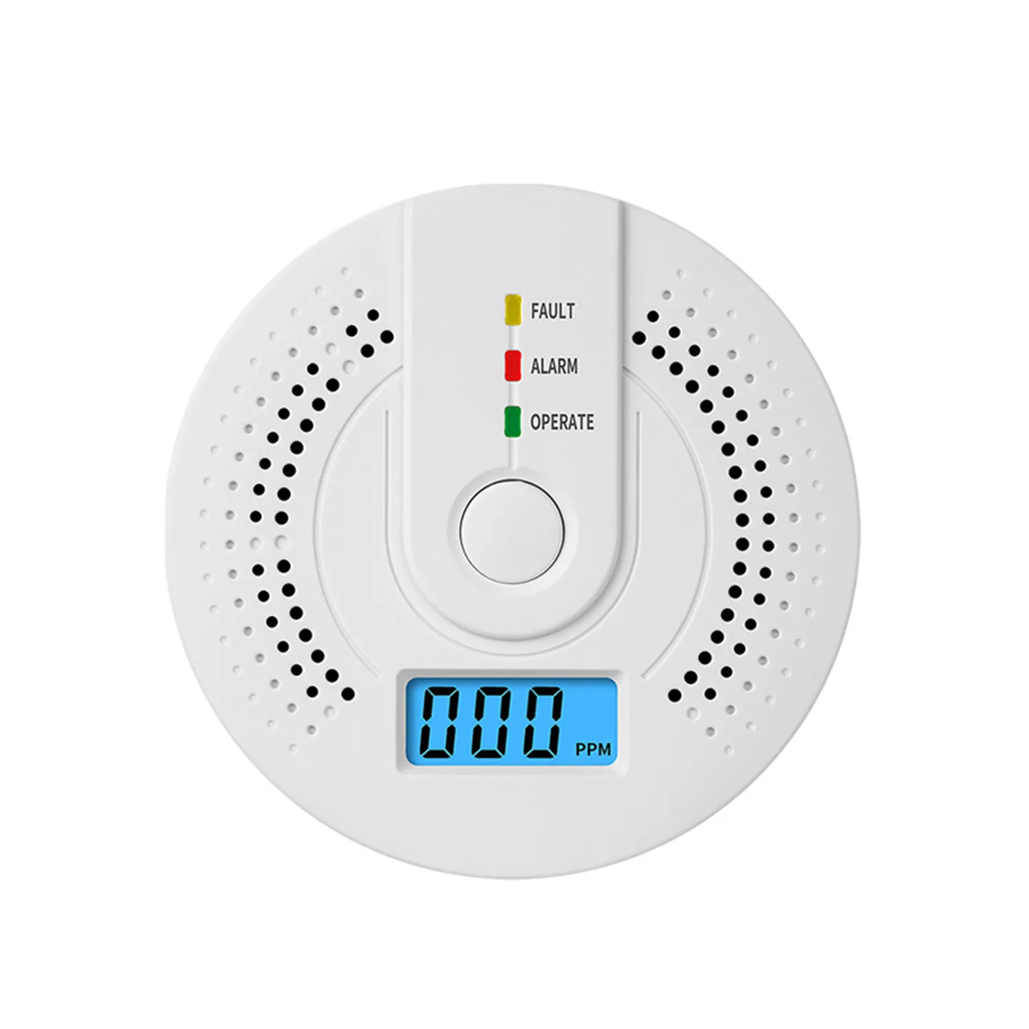 

Carbon Monoxide Detector Carbon Monoxide Alarm with LED Indicator High Sensitivity Gas Detector Battery Powered Smoke Alarms