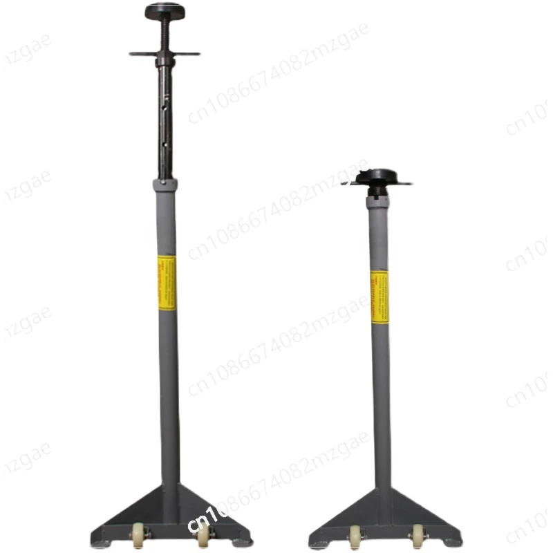 

Underhoist Stand 3/4 Ton Capacity Pole Jack, Lifting From 43.3" To 70.9" Triangular Base Two Wheels Automotive Support