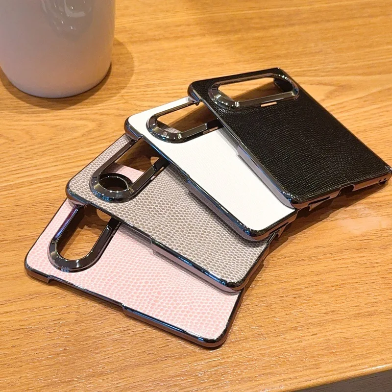 

Classic Solid Color Leather Phone Cover for Huawei Pura X Max with Protective Case