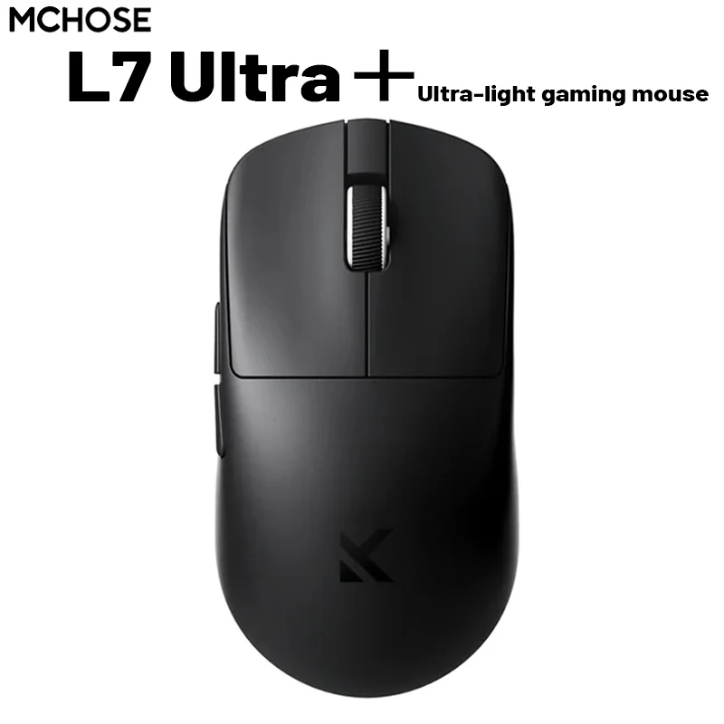 

MCHOSE L7 Ultra+ Paw3395 Medium Large Hand Mouse Game E-Sports Wireless Three Mode Lightweight Office Dual-Drive Computer Mouse