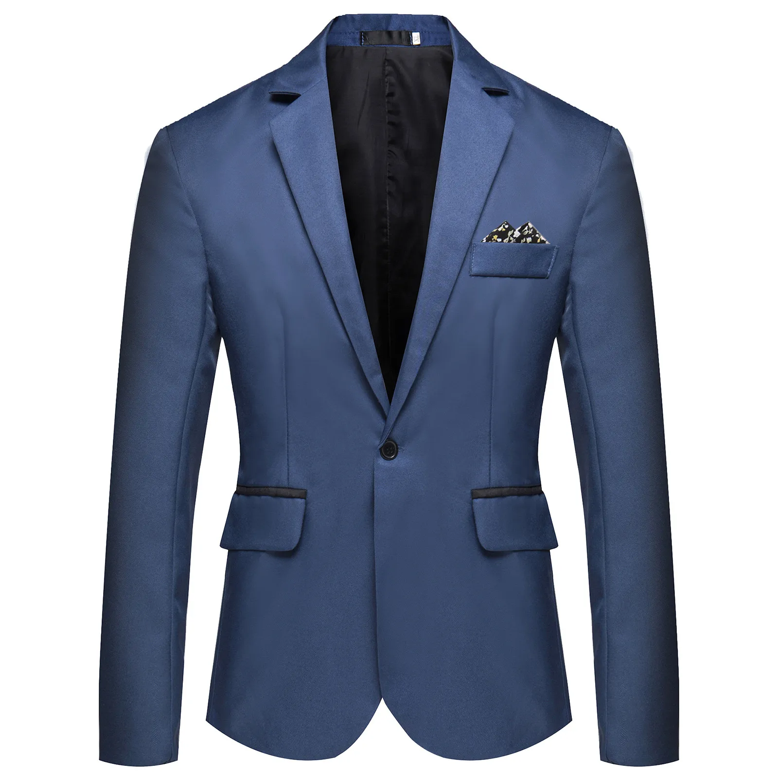 Jaqueta justa masculina de terno de negócios, blazer casual masculino, tendência de casamento, botões do noivo, blazer formal, outono e inverno, 2022