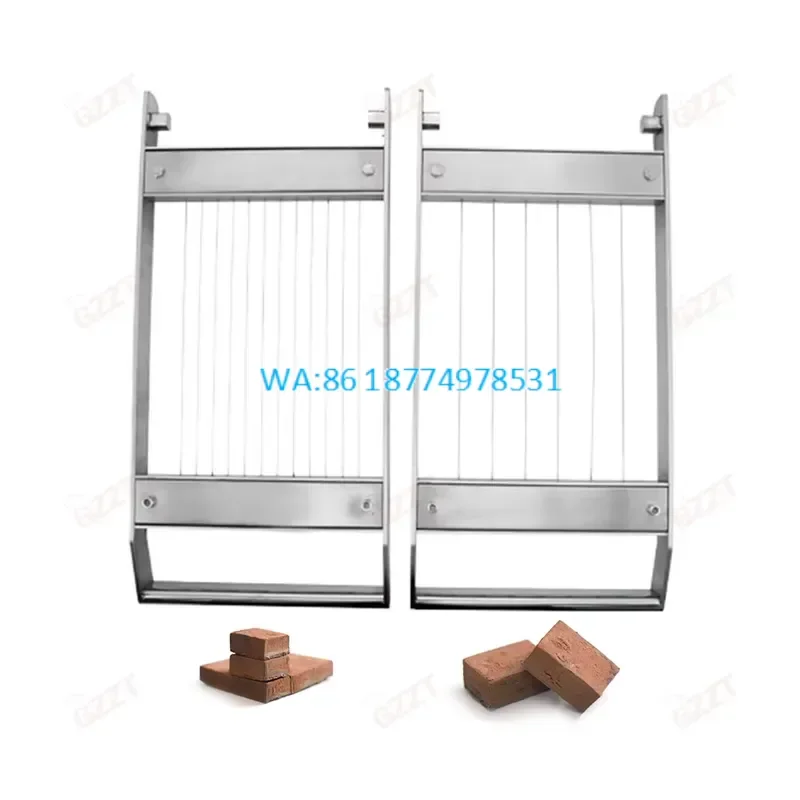 Wmwmnu 20x20cm Manual Soft Candy Chocolate Guitar Cutter Cake Wire Cheese Cutting for Workbench Small Size Affordable