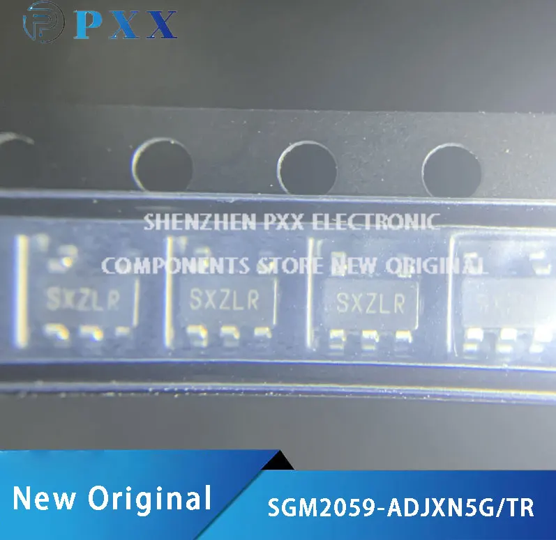 10Pcs SGM2059-ADJXN5G/TR SOT-23-5 SGM2059 300mA, Low VIN, Ultra-Low Noise High PSRR Linear Regulator New Original ﻿