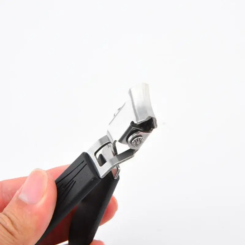 المهنية الفولاذ المقاوم للصدأ مسمار كليبرز مجموعة للأظافر السميكة مكافحة سبلاش حاد المتقلب مسمار باديكير أدوات مانيكير للرجال #5