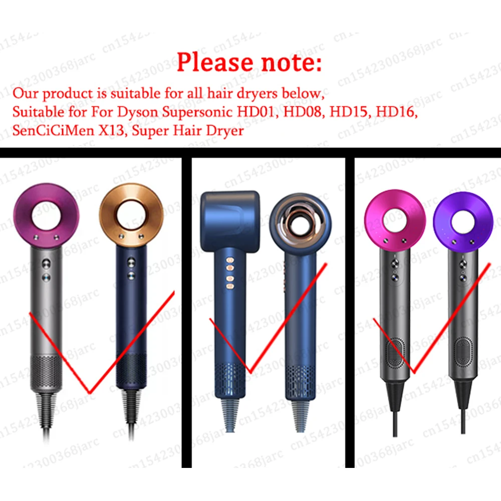 Upgraded Adapter Hair Dryer Curling Automatic Curling Nozzle SenCiCiMen X13 Super Hair Dryer Accessories Cylinder Comb Nozzles