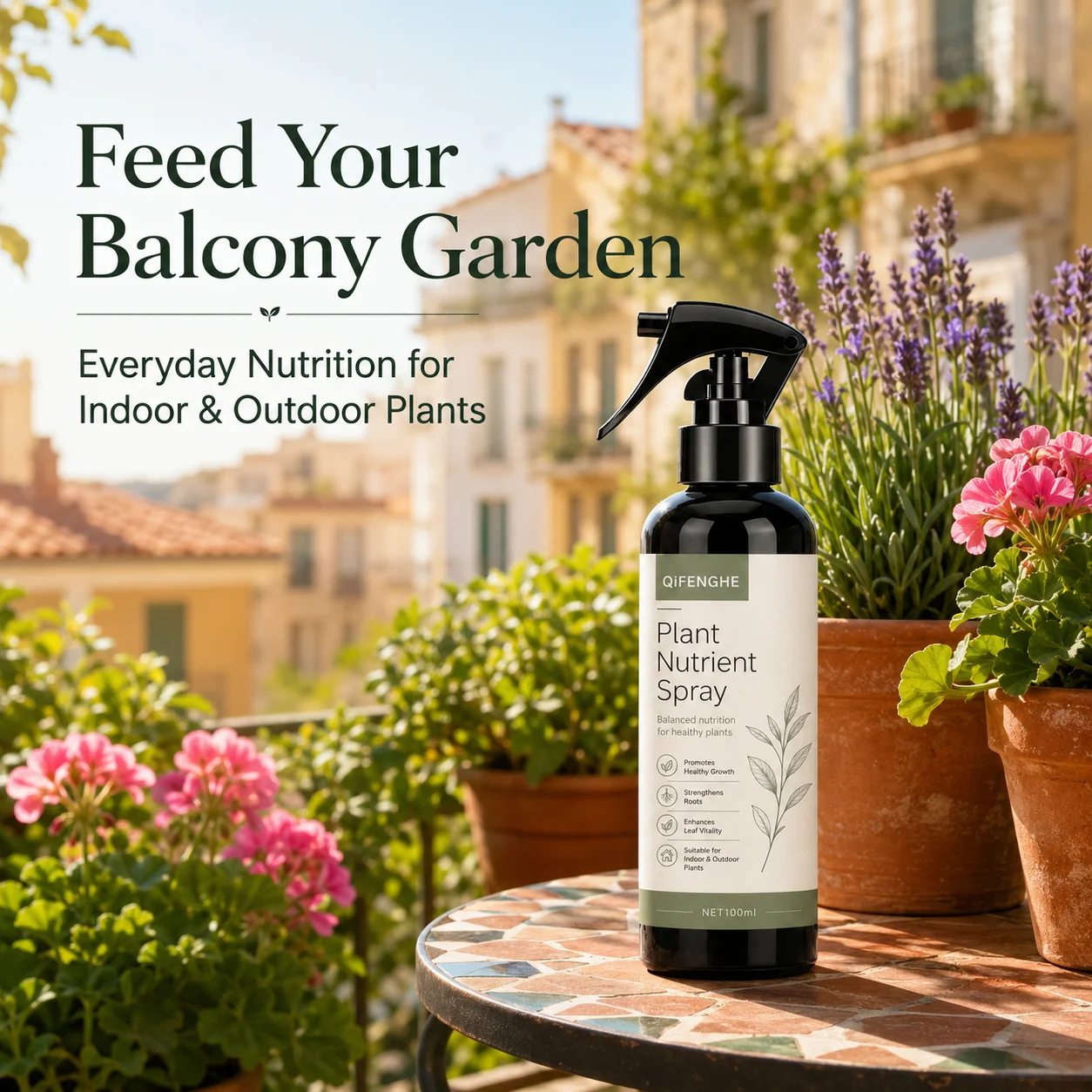Concentrated Plant Food, Universal Liquid Fertilizer for Indoor & Outdoor, Root Growth & Leaf Shine, Revives Yellow Leaves