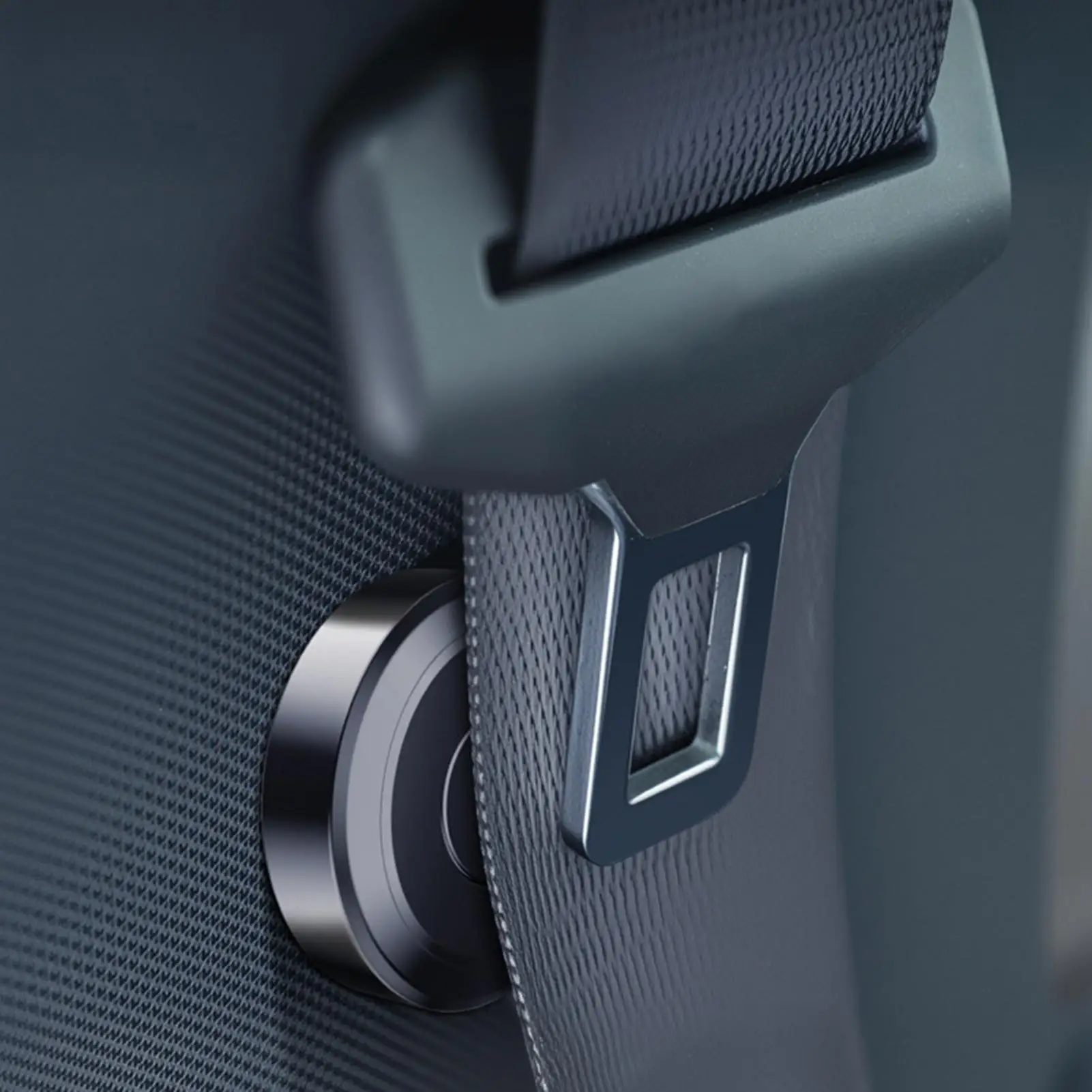 Magnetic Car Seat Belt Holder Fixing Clip Alloy Seat Belt Limiter Stopper Seat Belt Stabilizing Device Car Interior Accessories