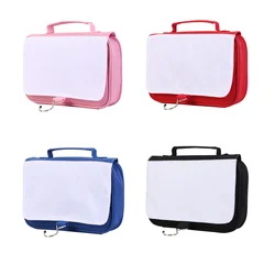 Sublimation Blank Makeup Bags With Hanger Travel&Business Trip Cleaning Supplies Storage Washing bag Cosmetic Bag For Heat Print