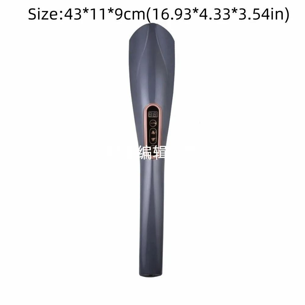 رؤوس تدليك مختلفة مدلك لاسلكي متعدد الأغراض تدليك الوخز بالإبر عصا تدليك محمولة باليد مطرقة الاهتزاز #5