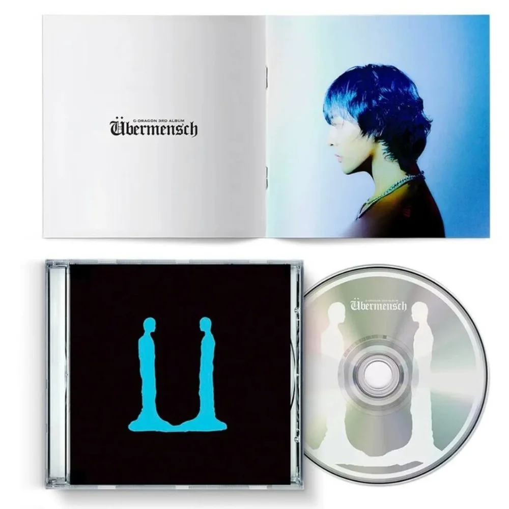 G-Dragon (Kwon Ji-yong) Ubermensch Blue CD - ألبوم K-Pop الجريء بنمط فريد للمعجبين والمجموعة