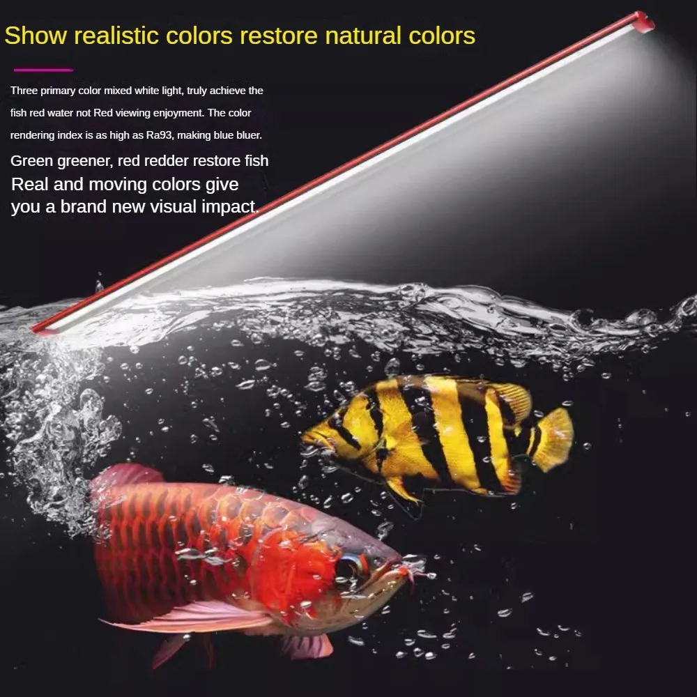 

Three Primary Colors Full-Color Lamp Beads High Power Brightness Amphibious Aquarium Fish Tank Light