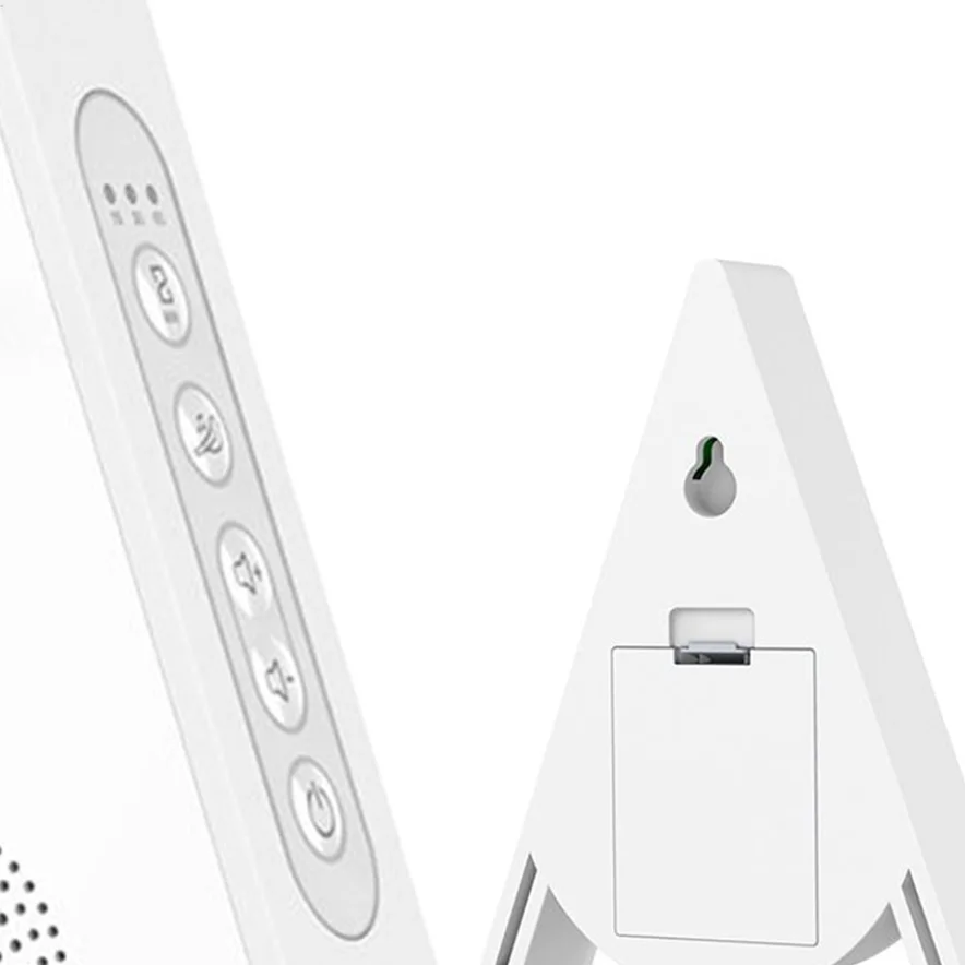 White Triangle Bird Sounds Device Motion Sensor Nature Sound Box Portable Smart Natural Noise Maker For Spa Yoga Studio Relax