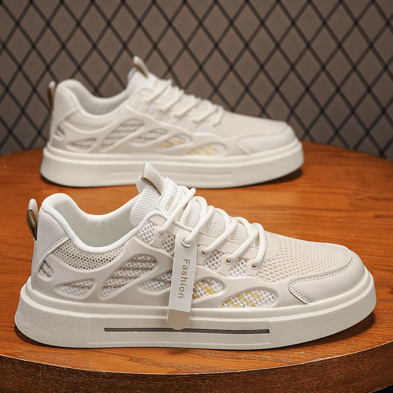 

2023 летняя дышащая сетчатая обувь для мужчин, кроссовки, повседневные спортивные кроссовки на открытом воздухе, теннис, бег, пеший туризм, роскошные дизайнерские лоферы на платформе