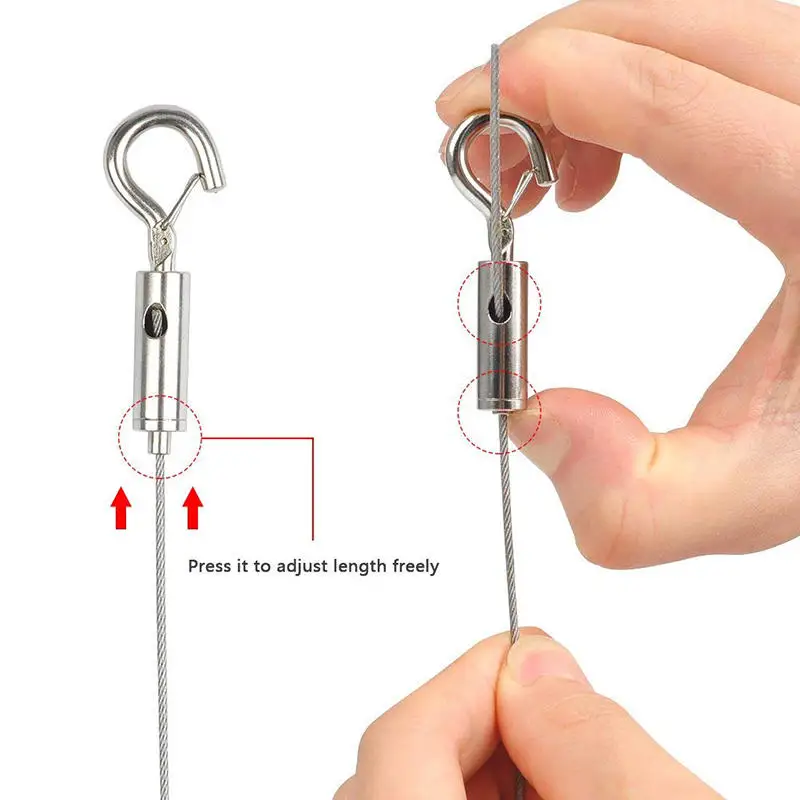 Lamp Hanging Ropes Advertising Signs Signage Hanging Ropes Exhibition Hanging Paintings Stainless Steel