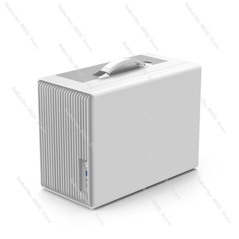 Mini Mesh PC Case MATX Motherboard Support USB Type-C Front I/O Long Graphics Card Compatible Compact Gaming Desktop Computer