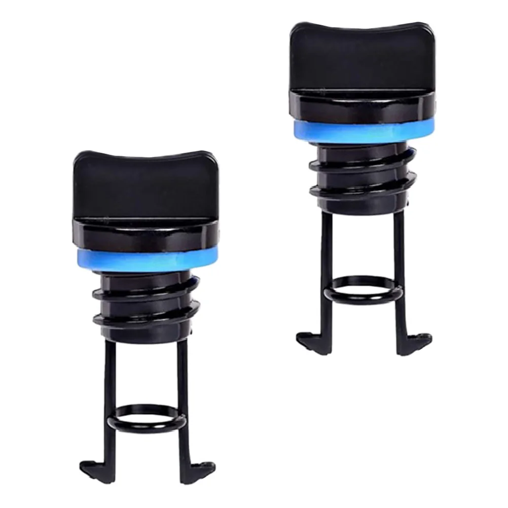 2 Pcs Kayak Water Plug Supplies Boat Drain Canoe Holes Stopper Nylon Universal Scupper Plugs for
