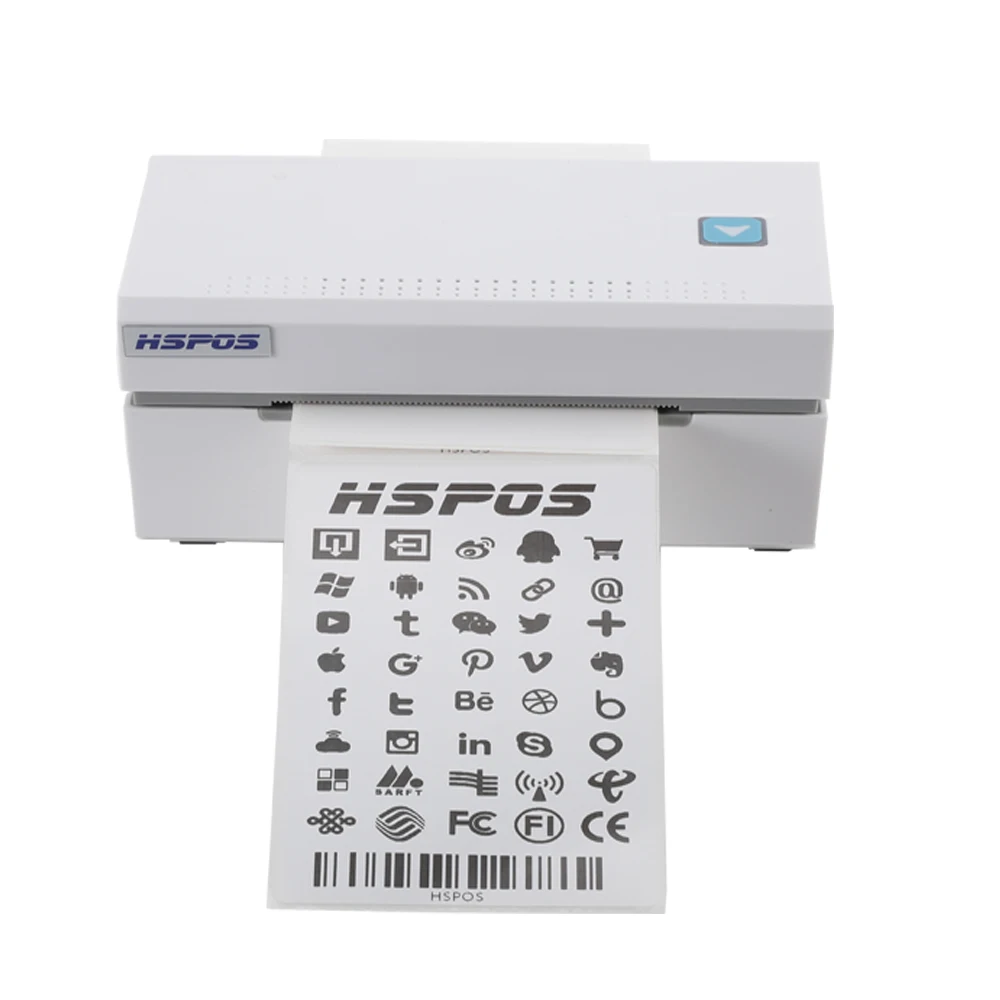 Newest 3inch 80MM Thermal Shipping Label Printer USB Bluetooth Wireless Print for Android