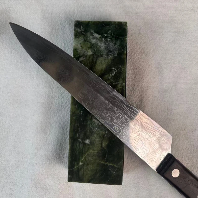 العقيق الأخضر الطبيعي 10000 حبيبة المشحذ حجر شحذ ناعم لسكاكين المطبخ