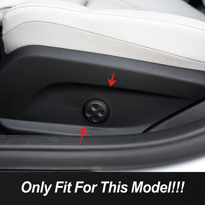 For Mercedes Benz C E GLC W205 X253 W213 2016-18 Seat Adjust Switch Button Cover Decoration Trim Interior Car Accessory Sticker