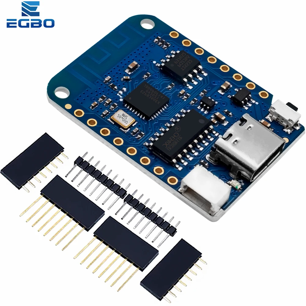 WeMos D1 Mini Pro V3.0 NodeMcu 4MB/16MB bytes Lua WIFI Internet of Things Development board based ESP8266 CH340G Nodemcu V2