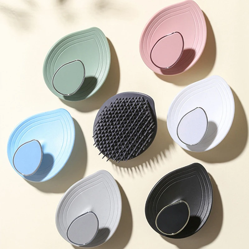 Shampoo Brush Scalp Massage Comb Head Meridian Massage Hair Washing Combs Body Scrubber Bath Brushes