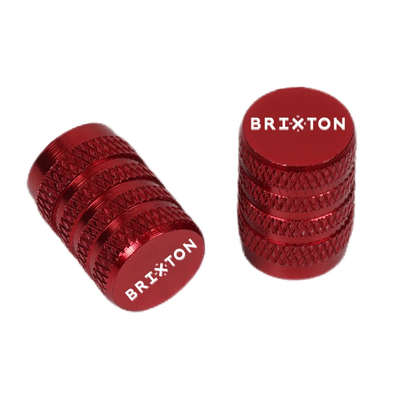 2pcs Motorcycle Tire Valve Air Port Stem Cover Cap Plug For BRIXTON Cromwell 1200 125 250 Crossfire Felsberg Stor Sunray