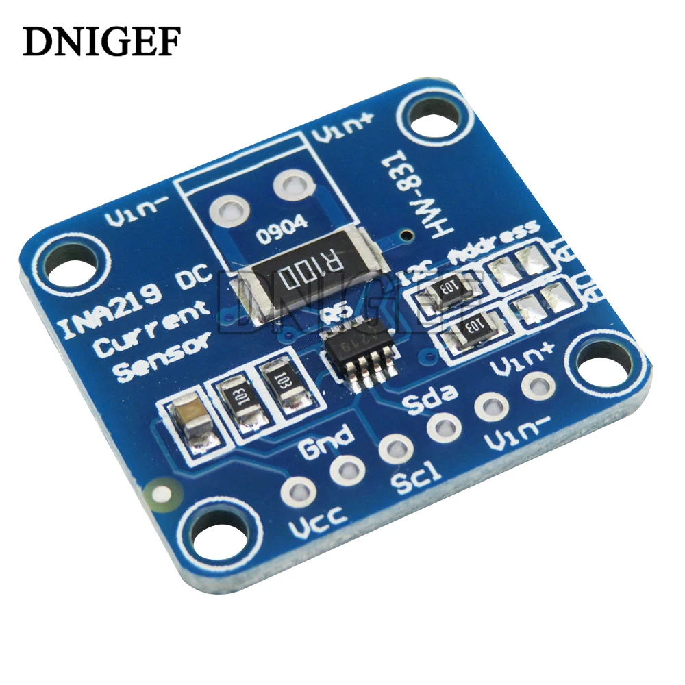 10 STKS DIY 3 V-5 V IIC I2C Breakout Module Power Monitoring Sensor Module INA219 Bi-directionele DC Stroom Voeding Sensor