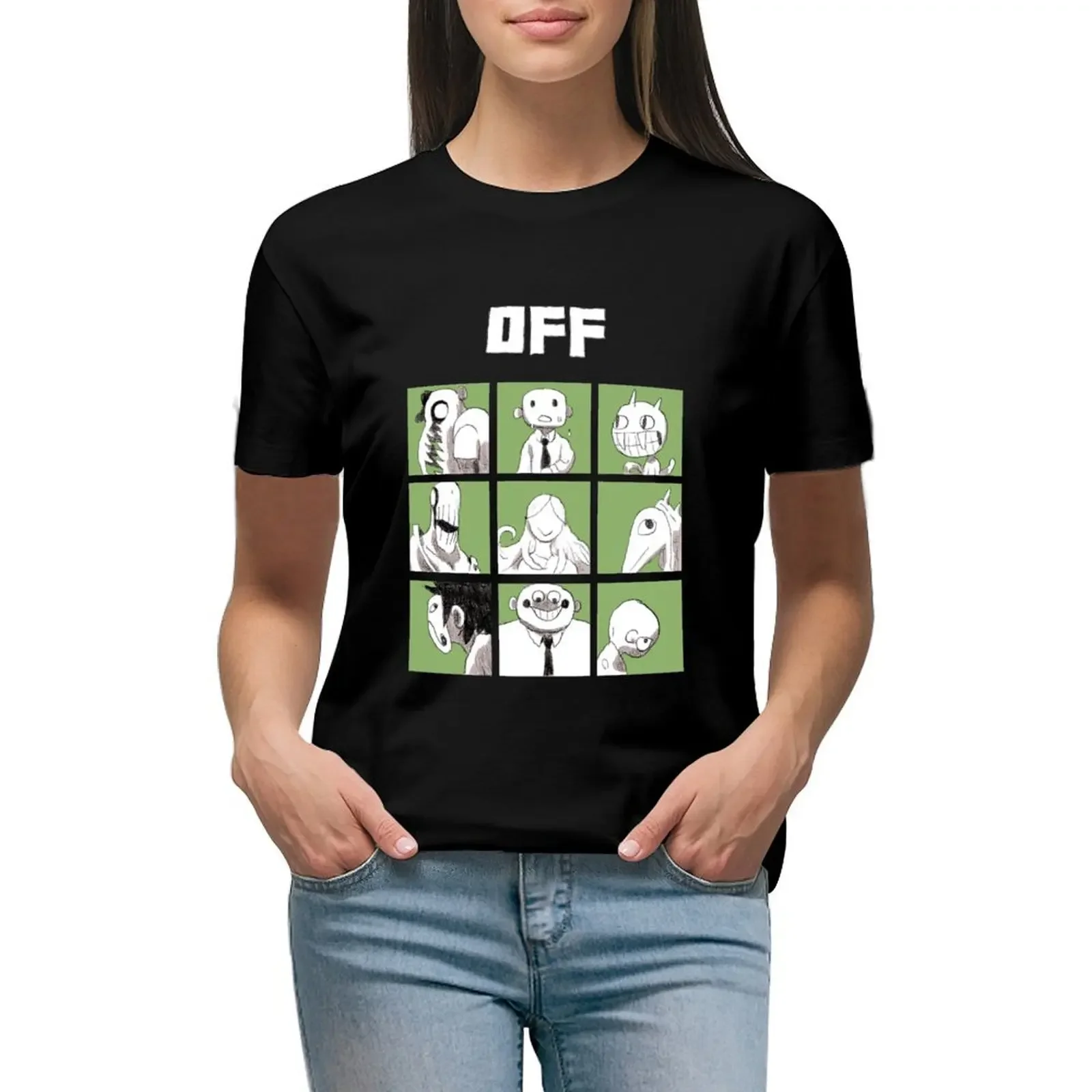 OFF - The complete crew T-Shirt shirts graphic tees aesthetic clothes new edition t shirts for Women