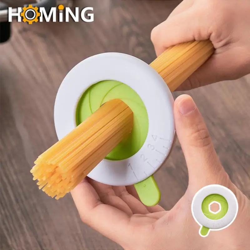 1pc Spaghetti Nudel wähler einstellbar 1-4 Personen Portion Aufbewahrung sbox Nudel waage versiegelte Messung Küche Messwerk zeuge