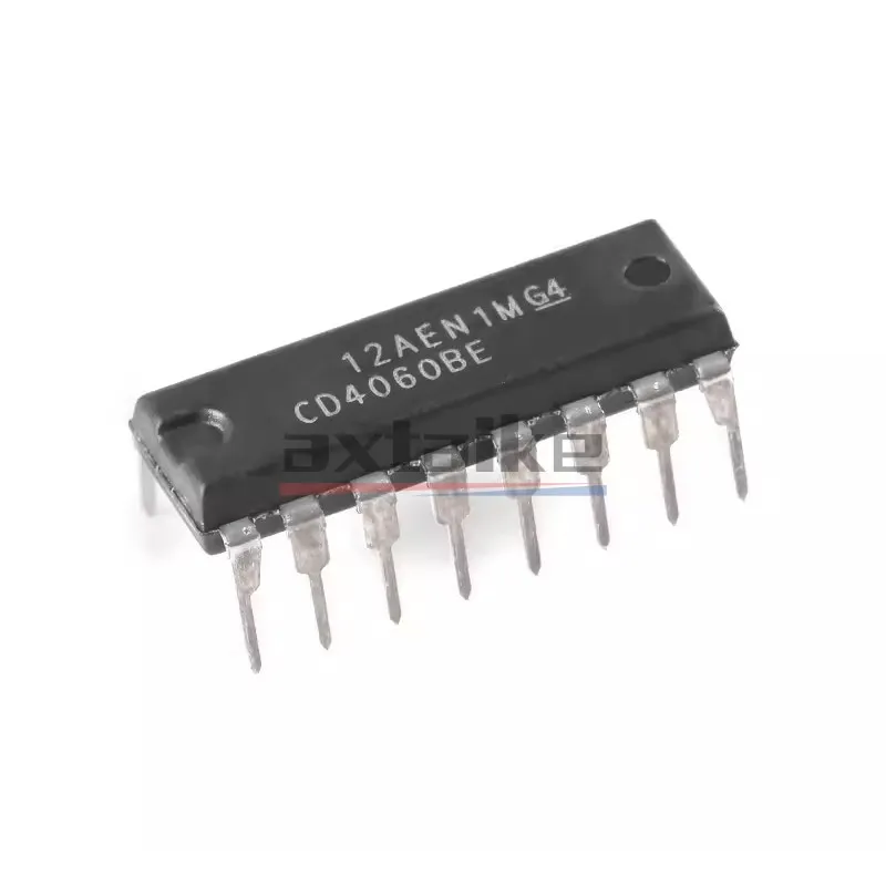10PCS CD4060 DIP-16 SOP-16 CD4060BM CD4060BE SMD CMOS 14-Stage Ripple-Carry Binary Counter Divider and Osclllator IC
