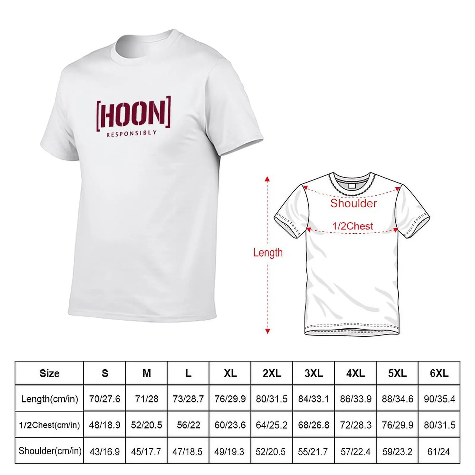 [HOON] responsibly T-Shirt Quick Dry Outdoor Sports T-Shirt