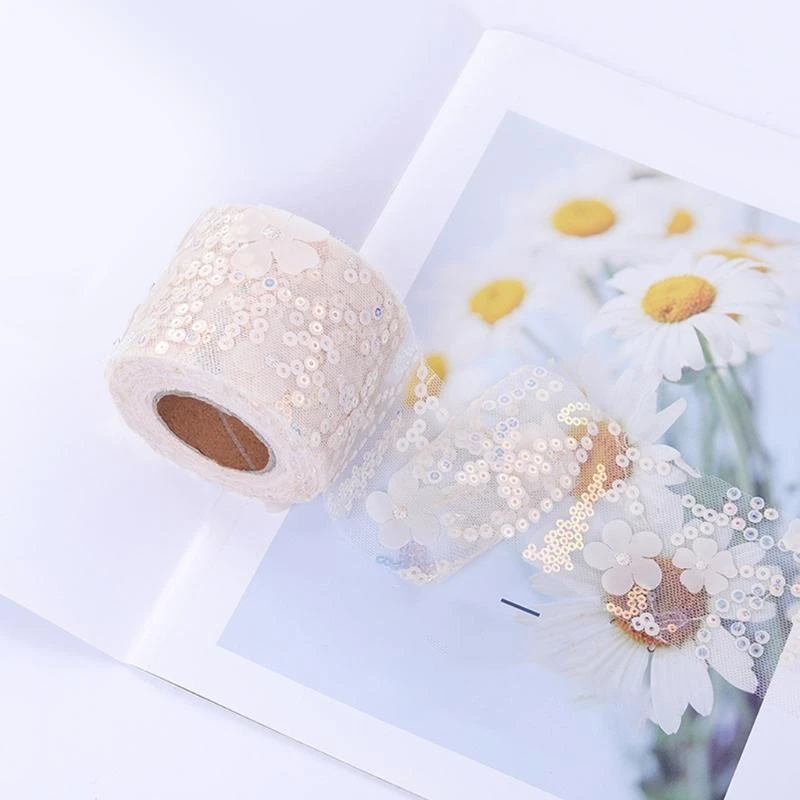 R1WE تول حفل زفاف الديكور توتو التنانير الخياطة صياغة 8 ألوان DIY بها بنفسك اليدوية #2