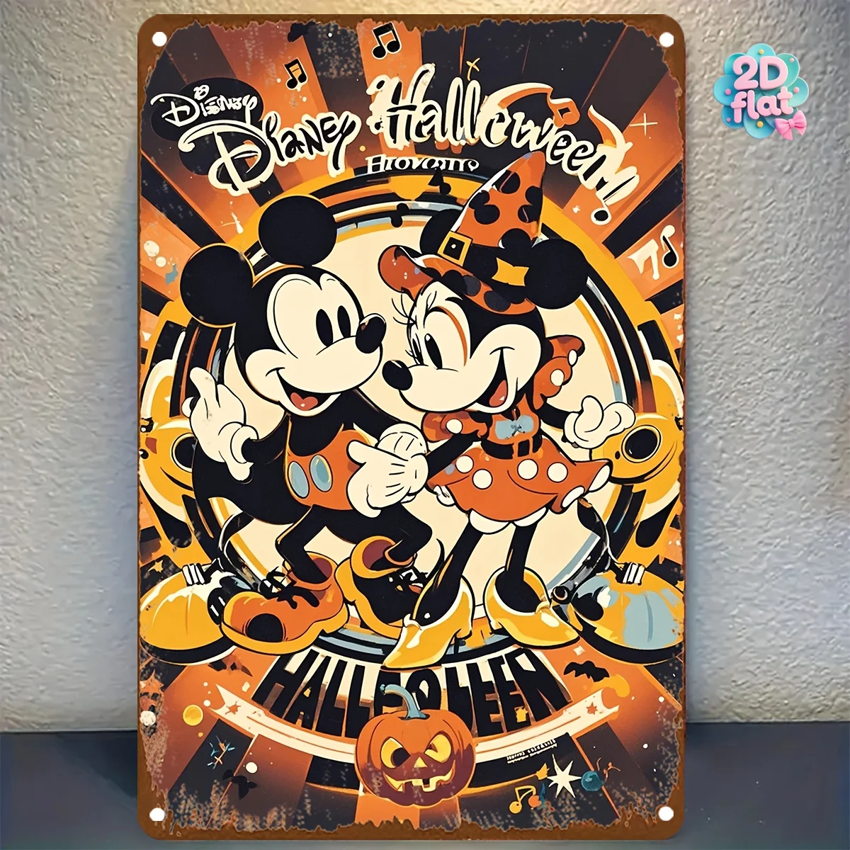 2D Flat, 1Pc Mickey…