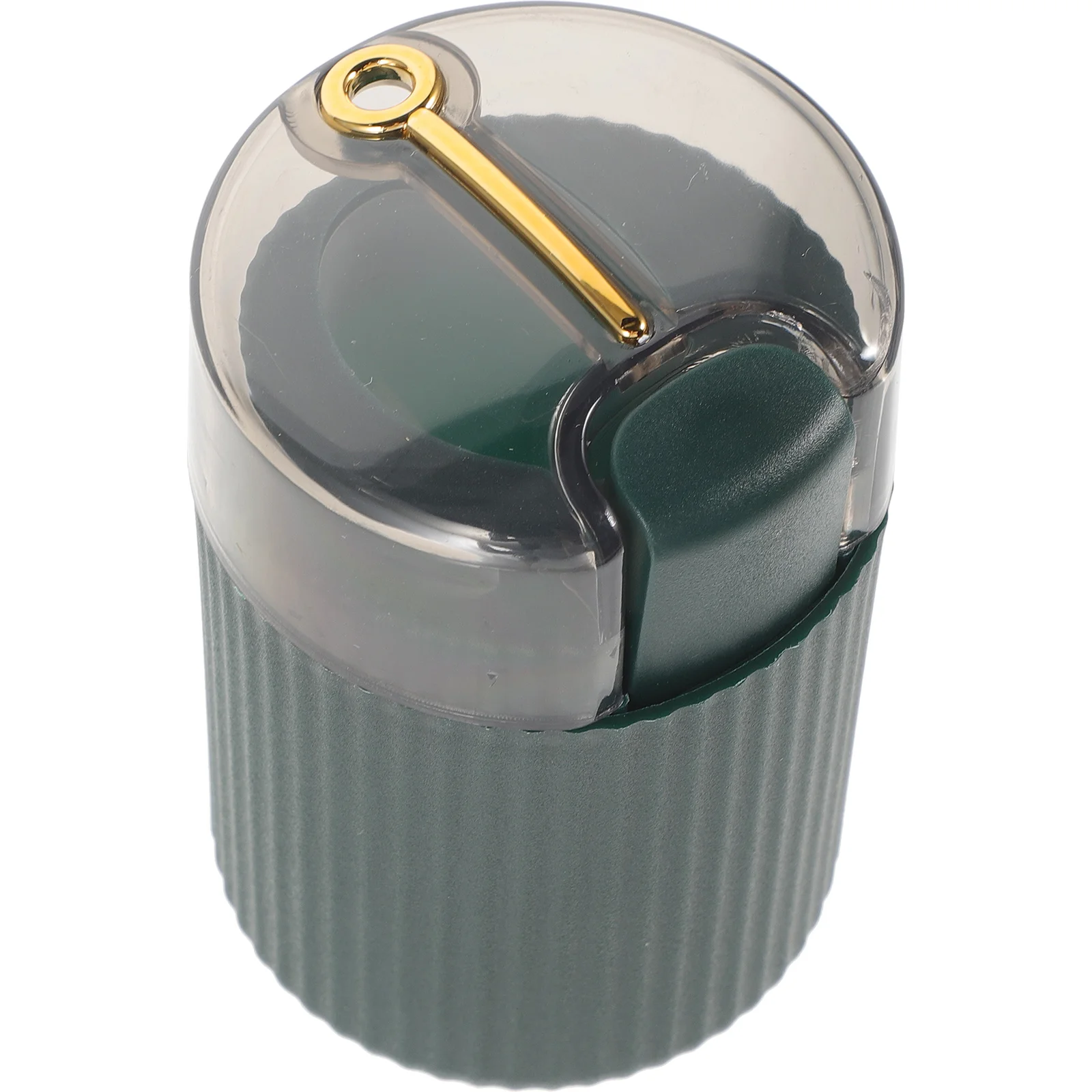 

Launcher Toothpick Storage Jar Desktop Holder Pressing Type Automatic Dispensers