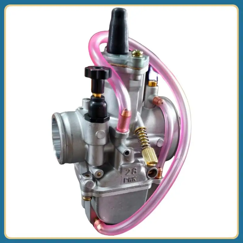 Silver PWK 21 24 26 28 30 32 34mm With Power Jet Carburetor For Mikuni Maikuni Carb Parts 125cc to 250cc Scooters ATV Quad