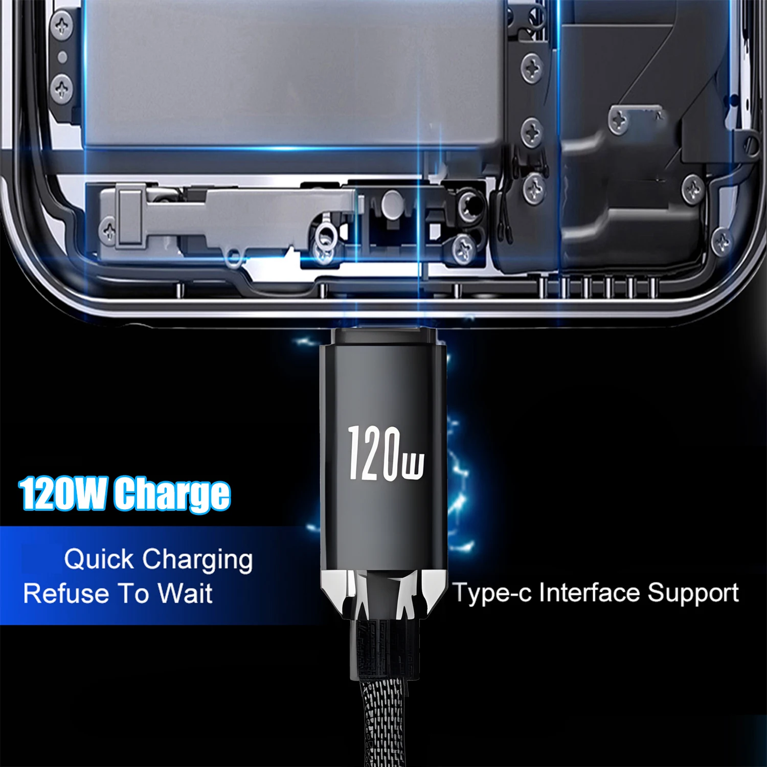 Sturdy Nylon Coiled USB C Cabl - Coiled Usb Cable ulasan dan harga