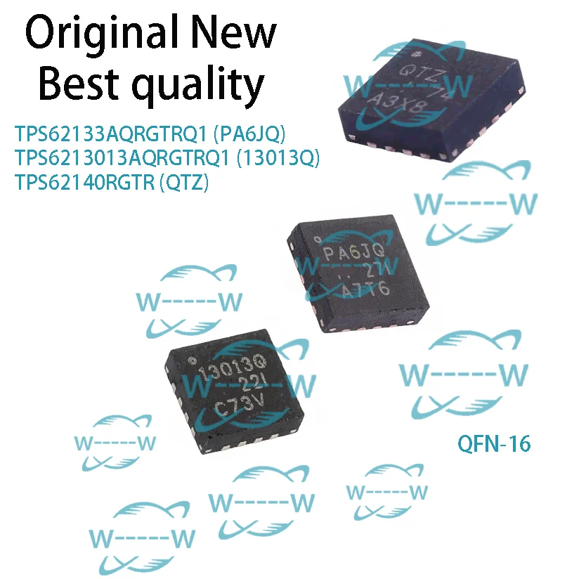 (5-50 PCS) TPS62133AQRGTRQ1 PA6JQ TPS6213013AQRGTRQ1 13013Q TPS62140RGTR QTZ TPS62133AQ TPS6213013AQ TPS62140 QFN IC CHIP