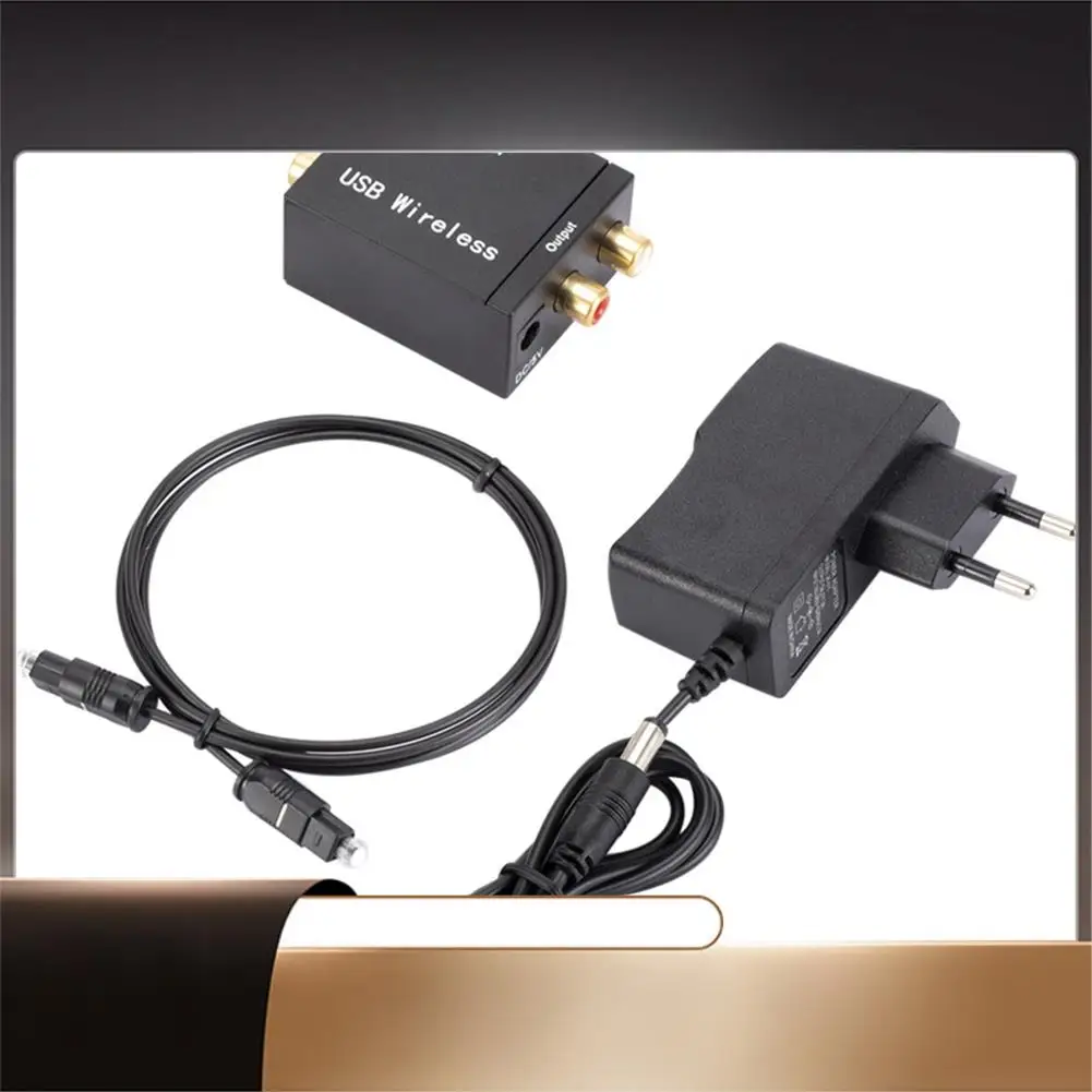 

1 комплект цифро-аналогового аудиоконвертера с поддержкой Bluetooth, оптическое волокно, коаксиальный аудиодекодер RCA R/L, SPDIF DAC ABS, вилка европейского стандарта-N3