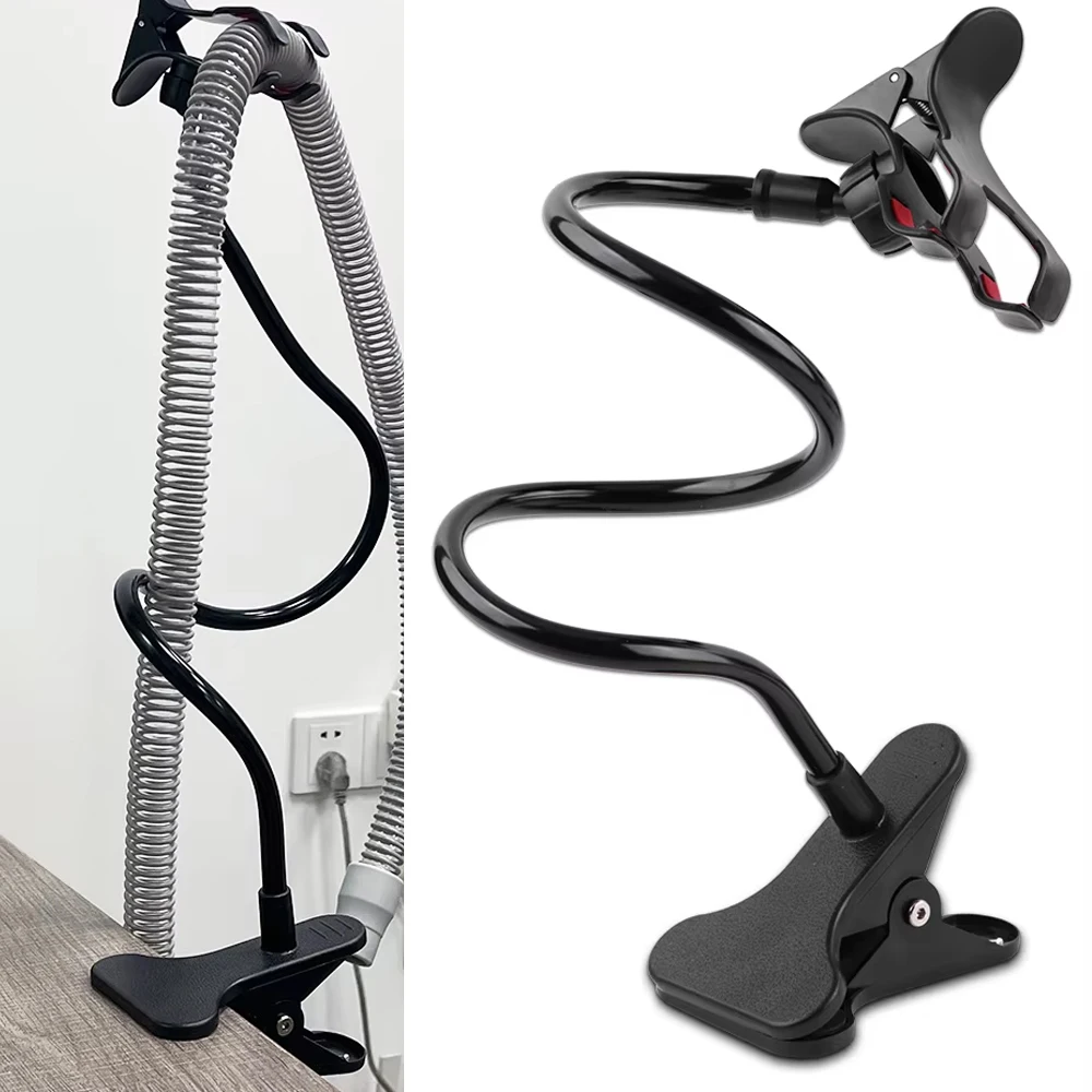 

Bedside CPAP Hose Holder - Adjustable Hose Hanger To Prevent Tangling & Blockage, Keeps Tube Away for Better Sleep Comfort 75cm