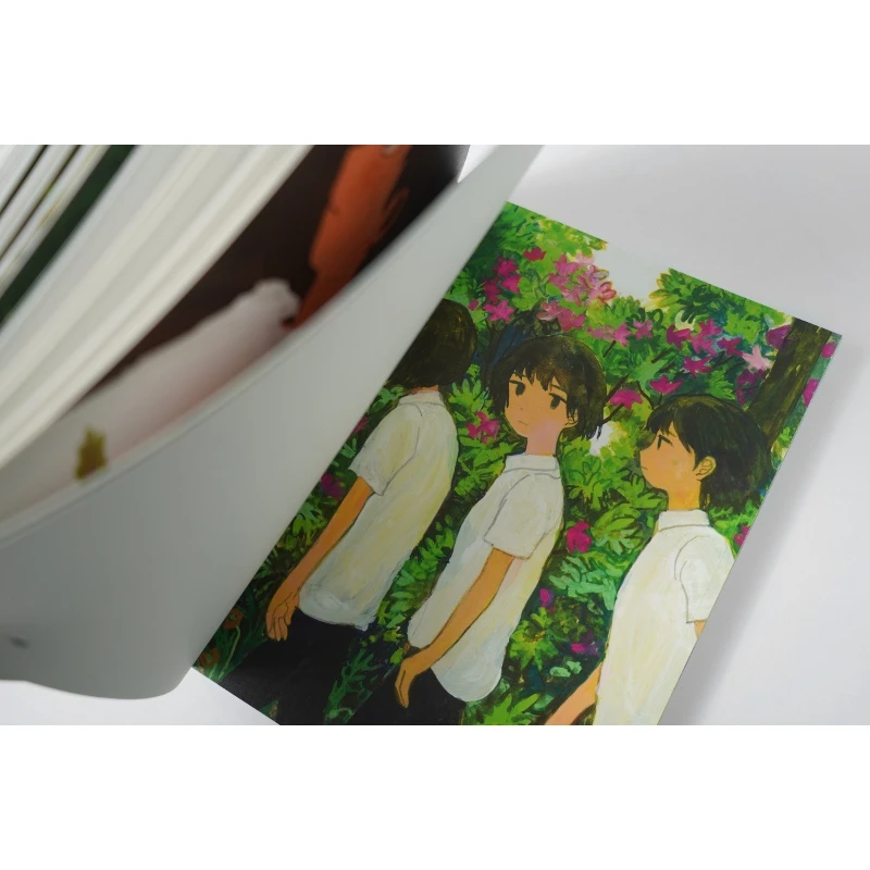 หนังสือภาพประกอบผลงานศิลปะของนัน มินาฮามู คอลเลกชันภาพประกอบส่วนตัว ภาพวาดอารมณ์ฤดูร้อน เด็กชาย เด็กหญิง ภาพวาดมินามิ เซาธ์