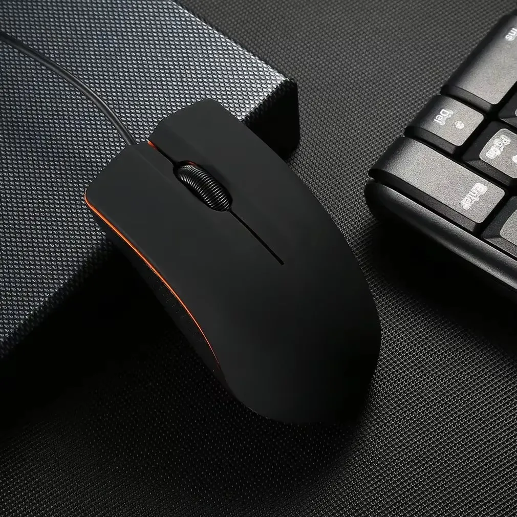 Mini USB 3D Wired Mouse Optical 1200 DPI Gaming Mice For Laptop Notebook PC Desktop Computer For Macbook Ultra Thin
