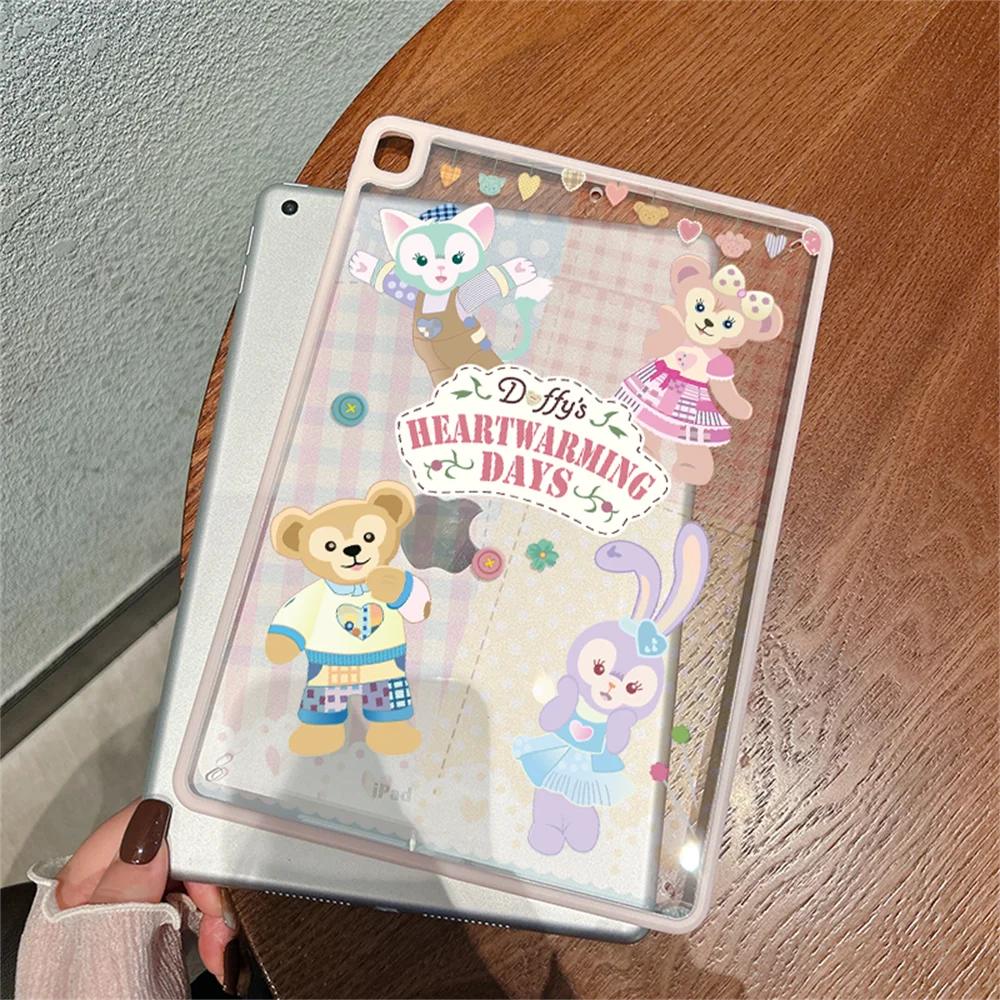 

Акриловый чехол для iPad 10th 10.9 11th A16 Air 2025 Pro 11 2024 Funda Air 5 4 7th 8th 9th 10.2 Mini 6 7 9.7 Cover Duffy Stellalou