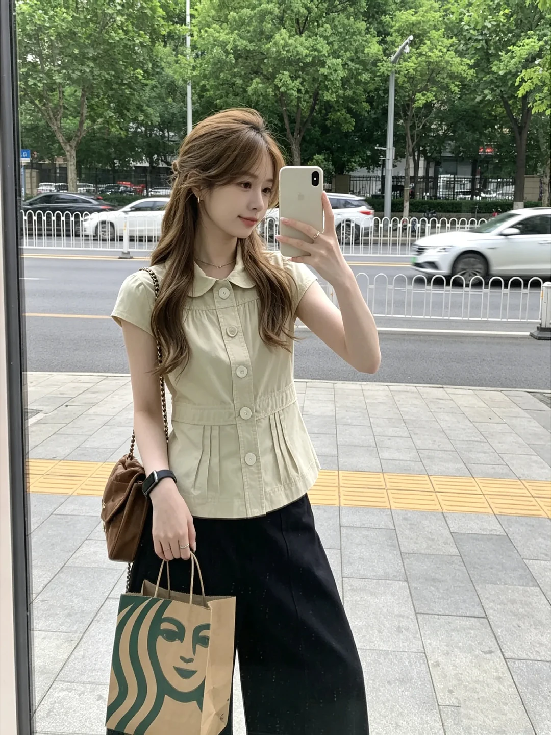 

Женская рубашка-жакет больших размеров в корейском стиле на пуговицах с коротким рукавом, приталенная, из дышащего полиэстера, для работы, модная