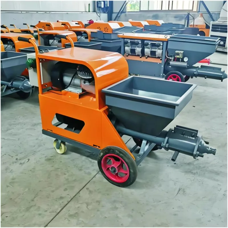 

Mortar Spraying Machine Spray Plaster Device Cement Mortar Tool Shotcrete Equipment Wall Plaster Device Concrete Spray
