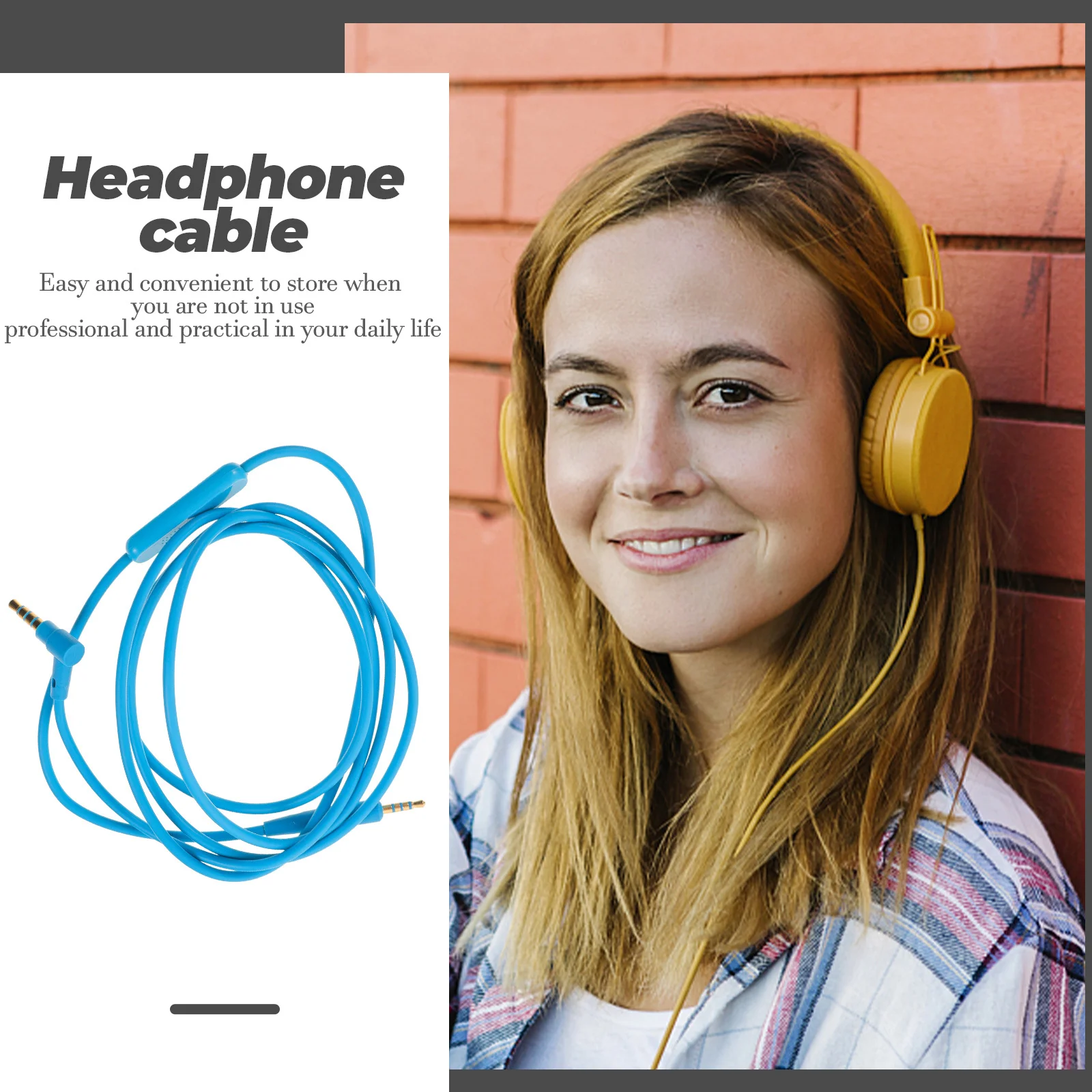 Audio Headphone Cab… - image