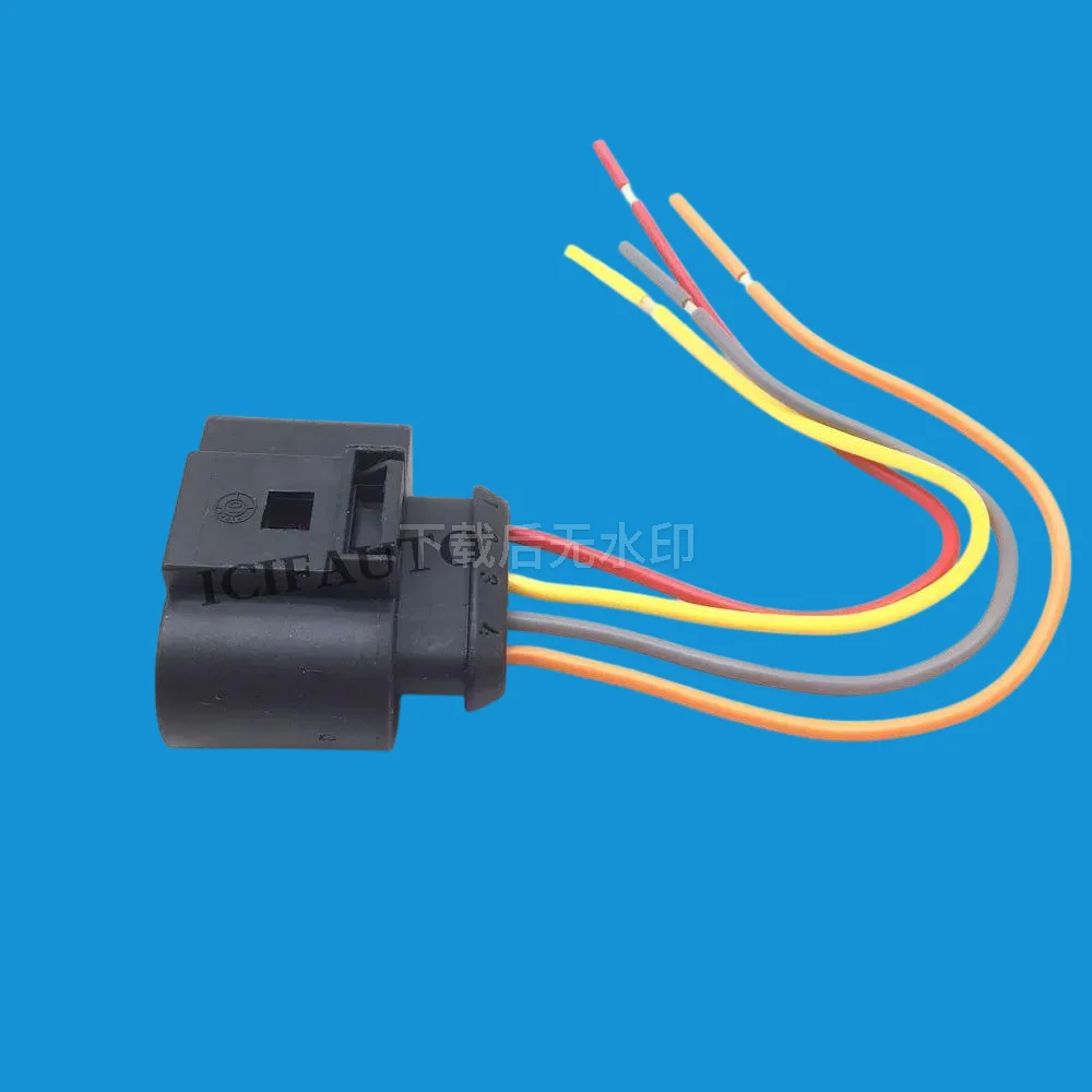 2/4/10 Ignition Coil Connector 1J0973724 for Audi Q7 VW Atlas CC Passat Touareg  022905100B, 022905100E, 022905100H, 022905715A