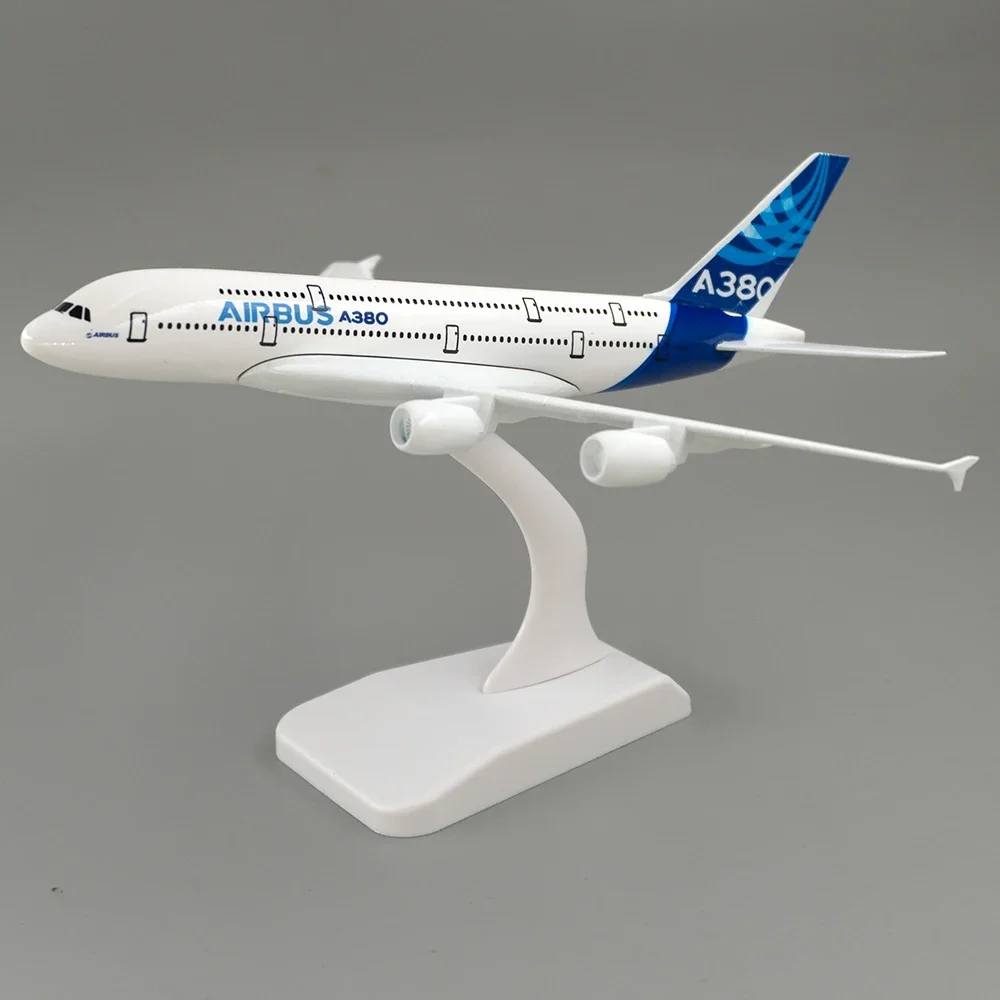

20 см самолет Airbus A380 прототип сплава самолет детский подарок для коллекции украшение домашнего стола