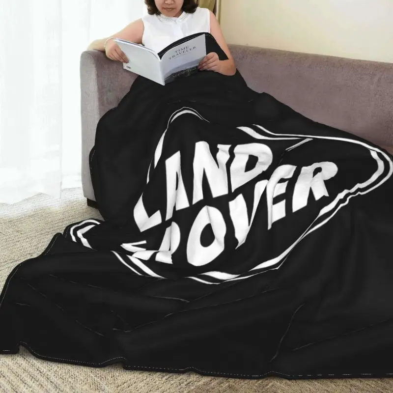 Landrover Logo Blanket Winter Thicken Dust Cover Cover Blanket For Sofa Bedroom