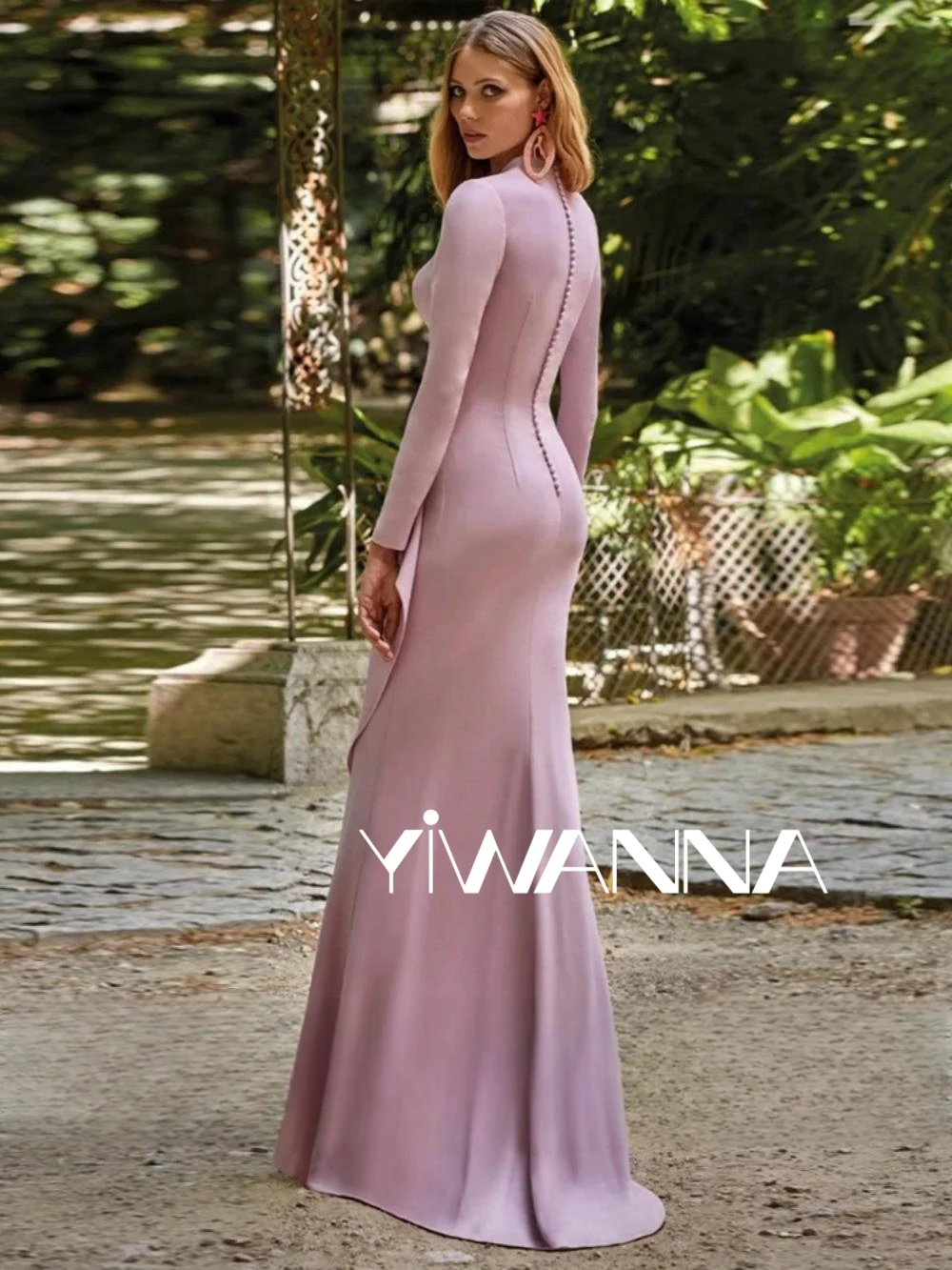 Modest Long Sleeve Mother Of The Bride Dress For Wedding Classic Appliques Prom Dresses Elegant Mermaid Evening Gown Customized